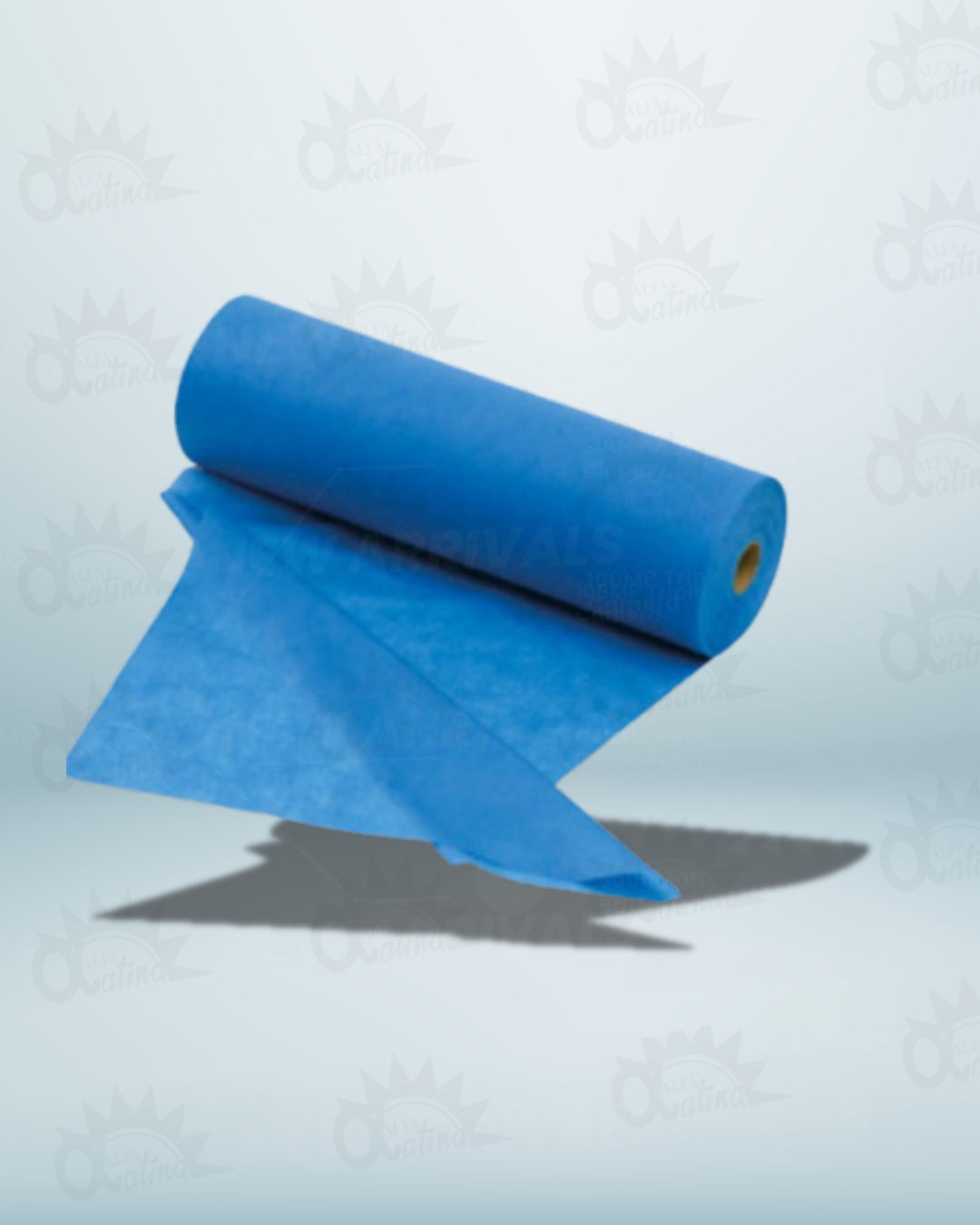 ROLLO CAMILLA 70CM X 100MTS. COLOR AZUL. TELA SMS